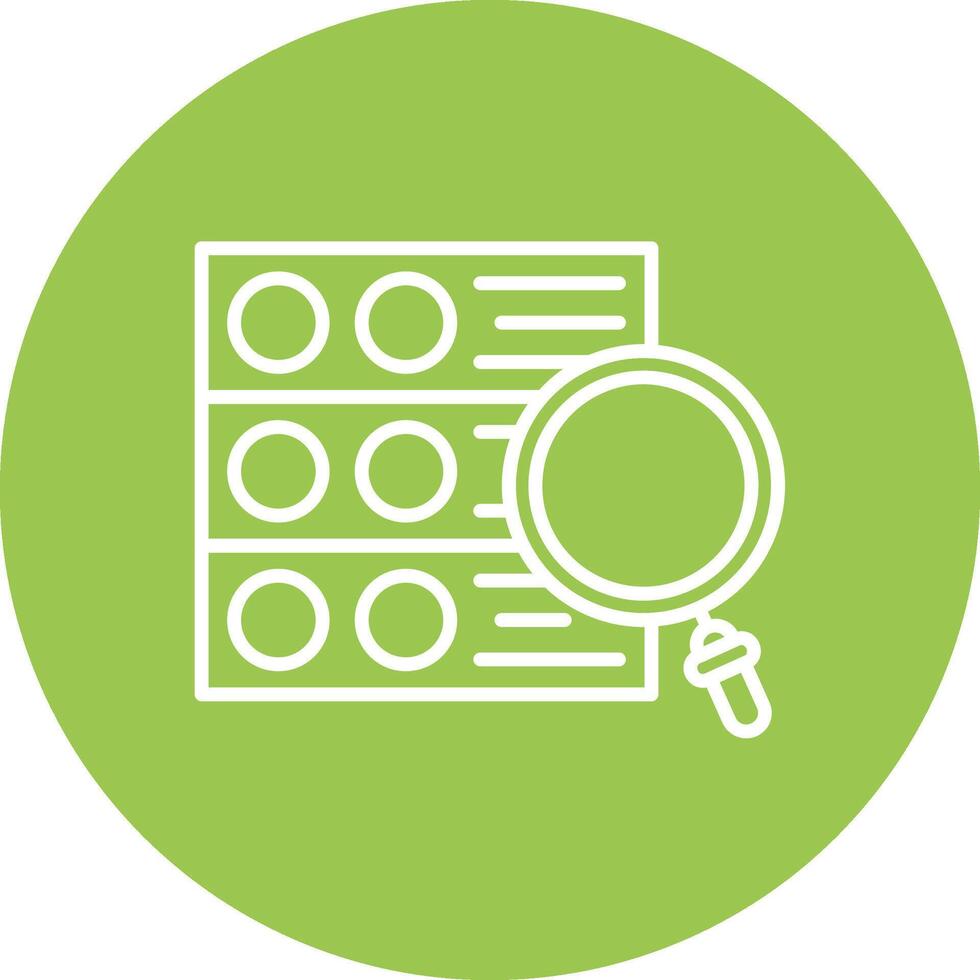 Search Data Stylish App Element vector