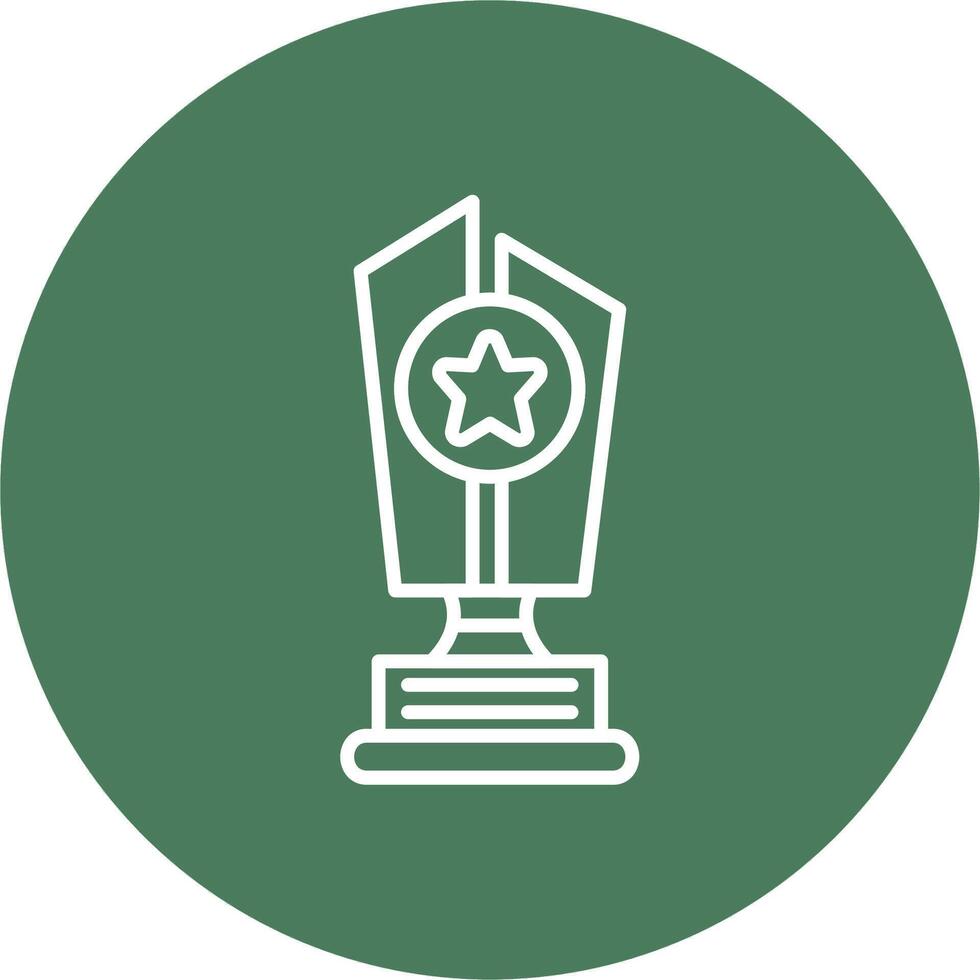 Trophy Star UI Toolkit Element vector
