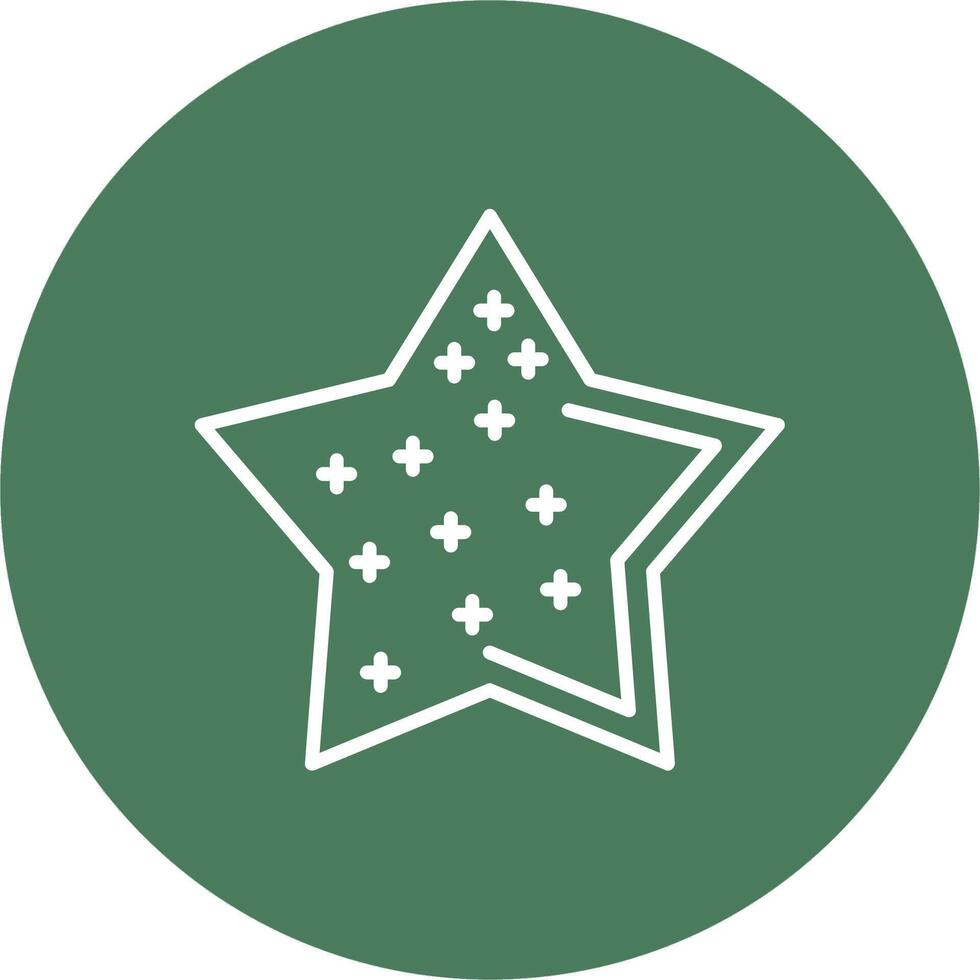 Star Solid Fill Design vector