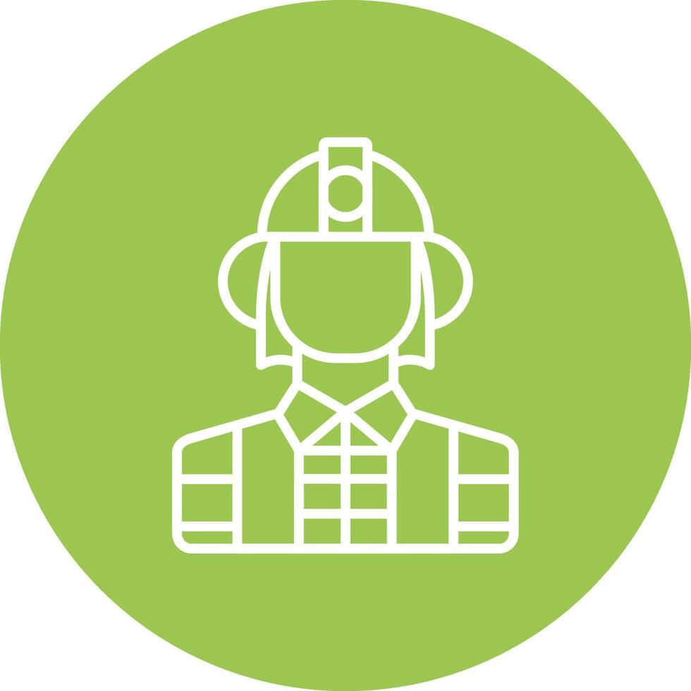 Firefighter Pop Color Style vector