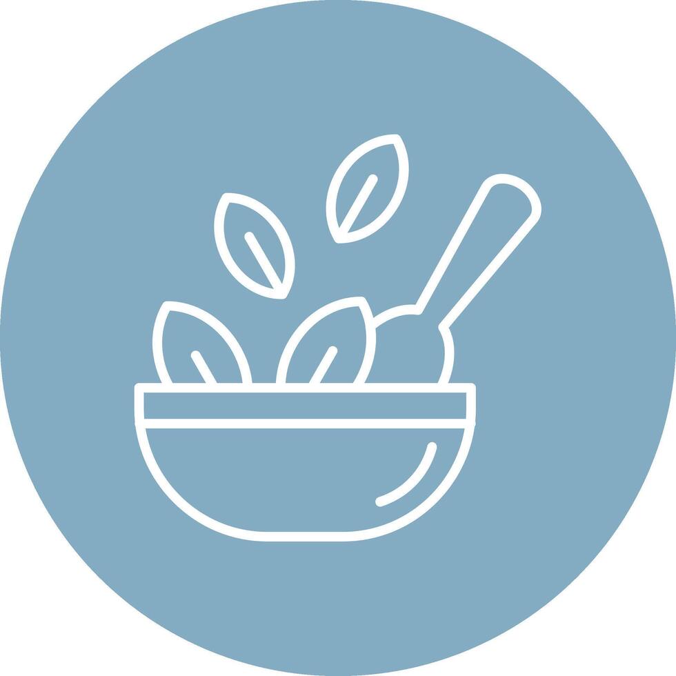 Salad Art Piece vector