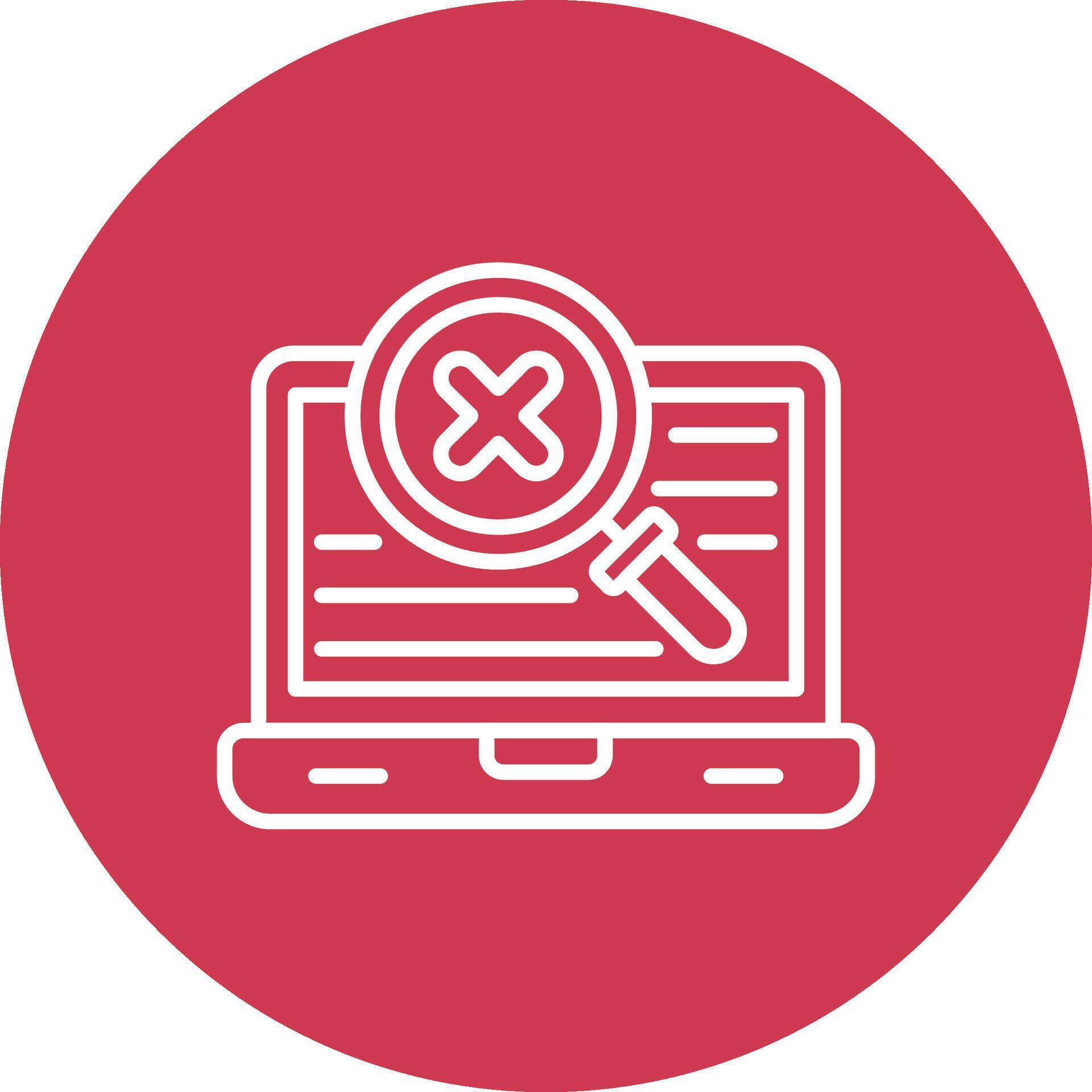 Code Error Rounded Line Illustration 60720520 Vector Art at Vecteezy