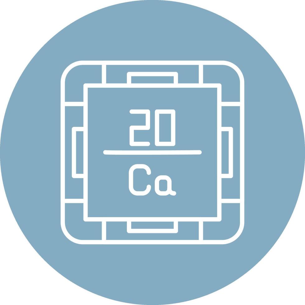Calcium Stylish App Element vector
