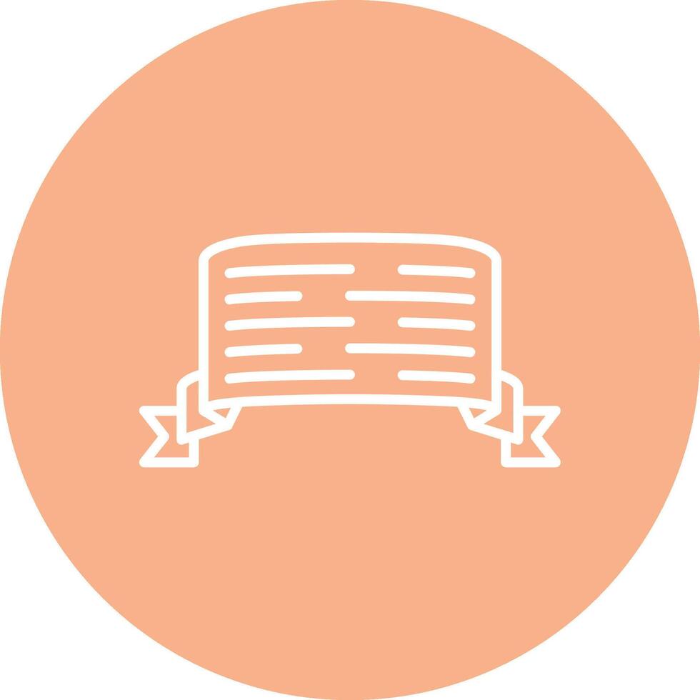 Ribbon Folds Compact App Icon vector