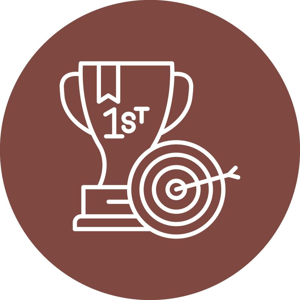 1st Place Interactive Icon Badge vector
