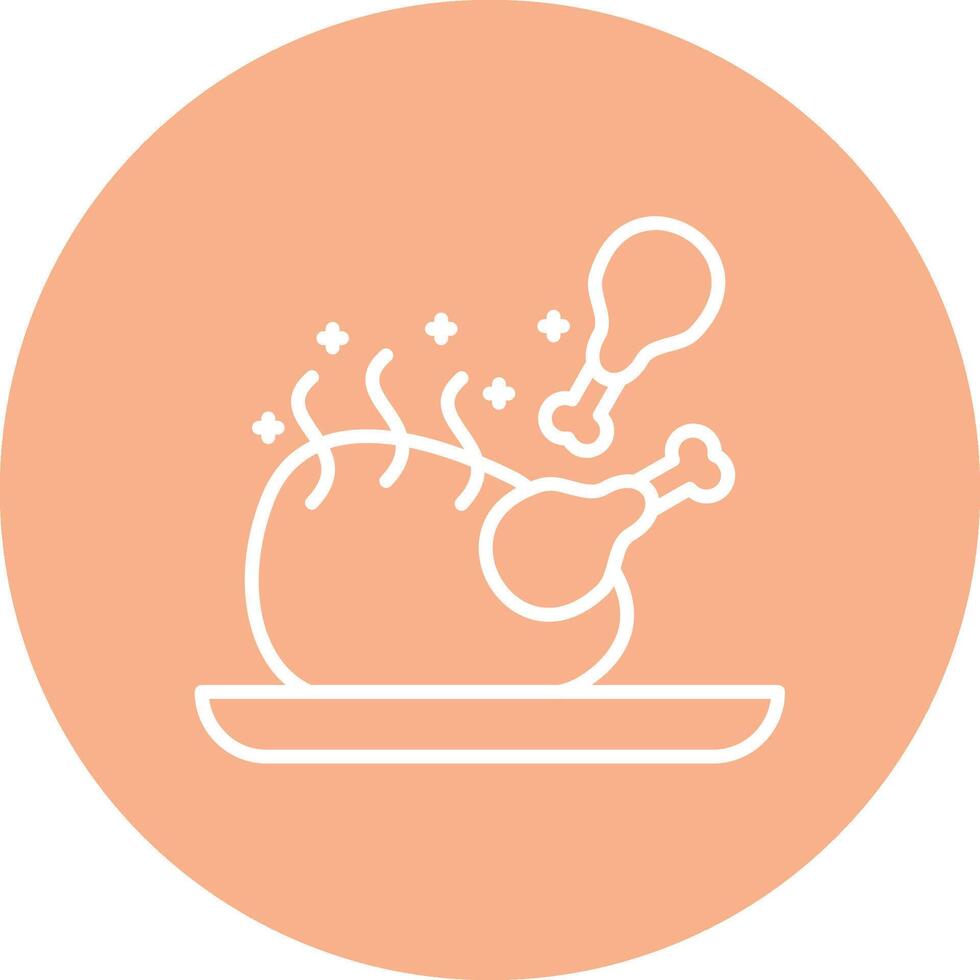Fried Chicken Web Ready Graphic vector