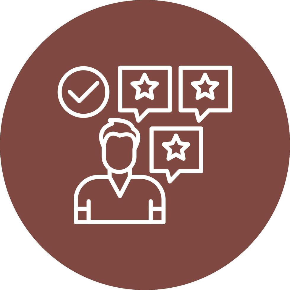 Feedback Lined UI Illustration vector