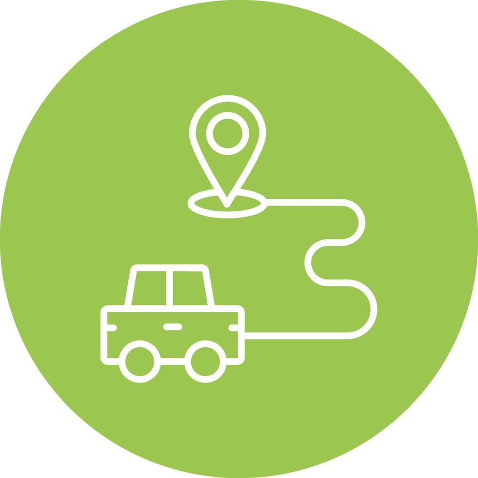Route Soft Color Illustration vector