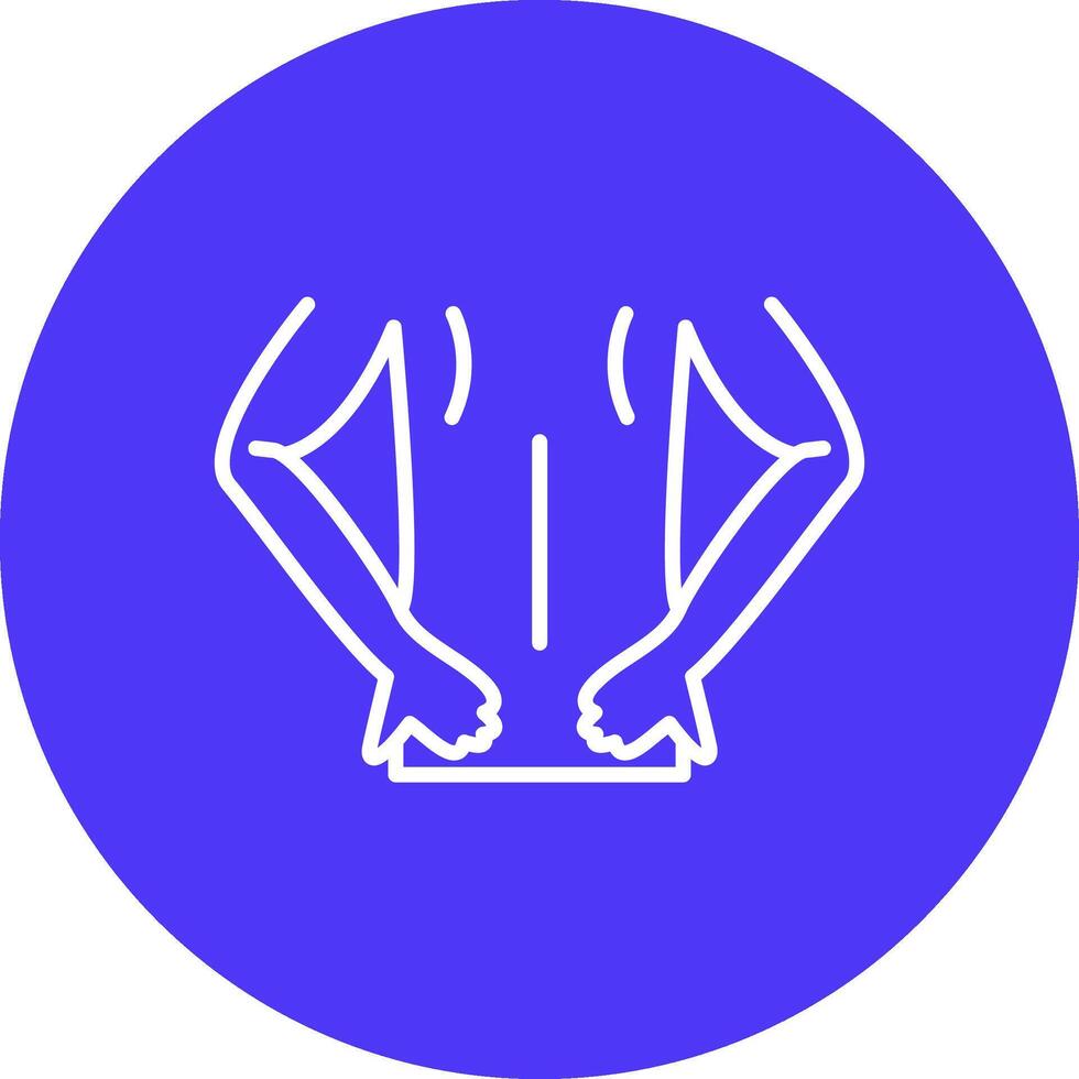 Back High Contrast Graphic vector