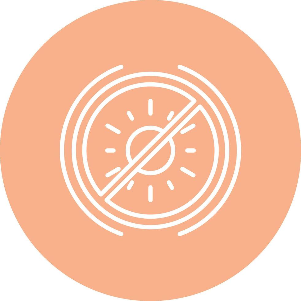 No Sun Simple Motion Design vector