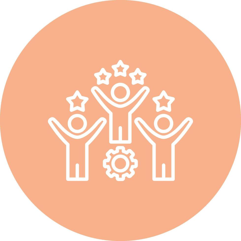 Competitive Digital UI Element vector