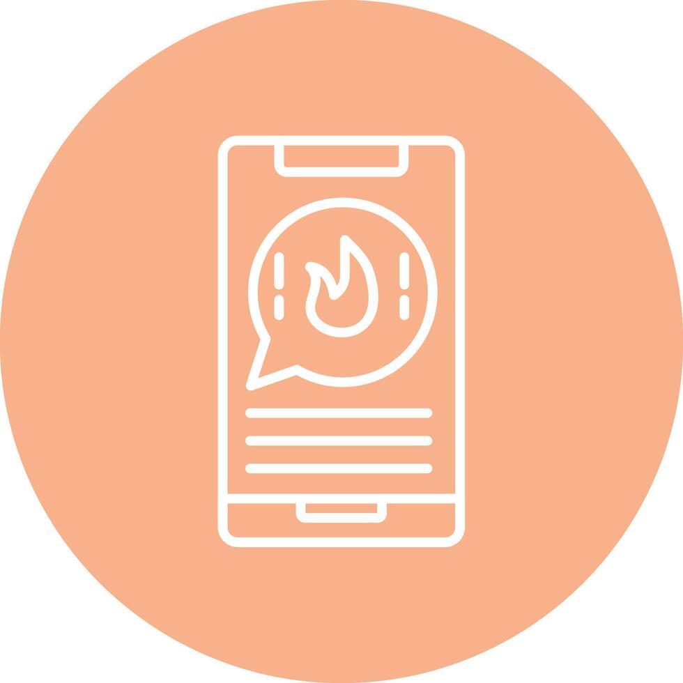 Call Vibrant UI Element vector