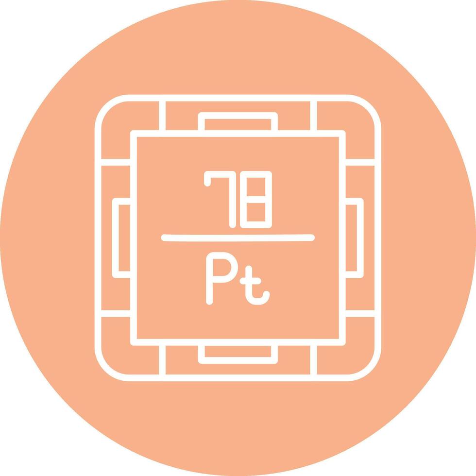 Platinum Digital Concept Icon vector