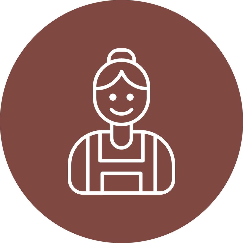 Maid Interactive UI Graphic vector