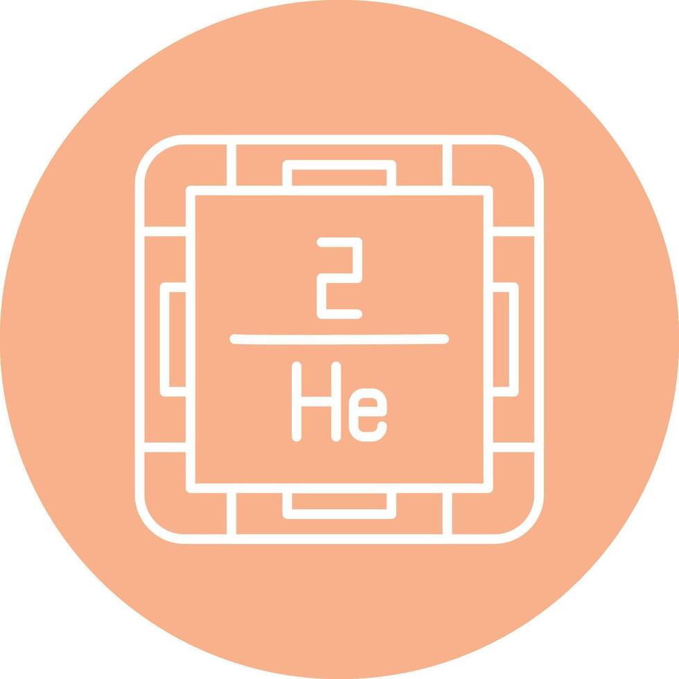 Helium Minimal Concept Visual vector