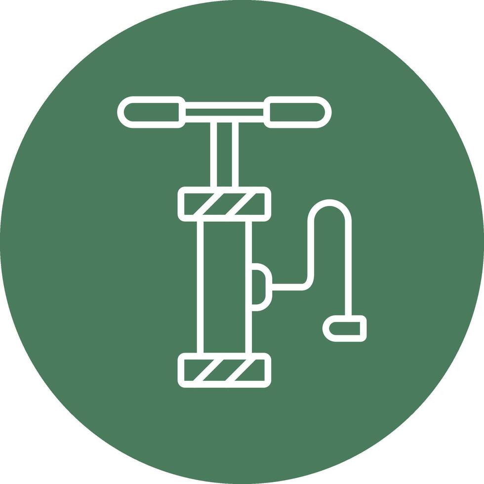 Pump Interactive Icon Badge vector