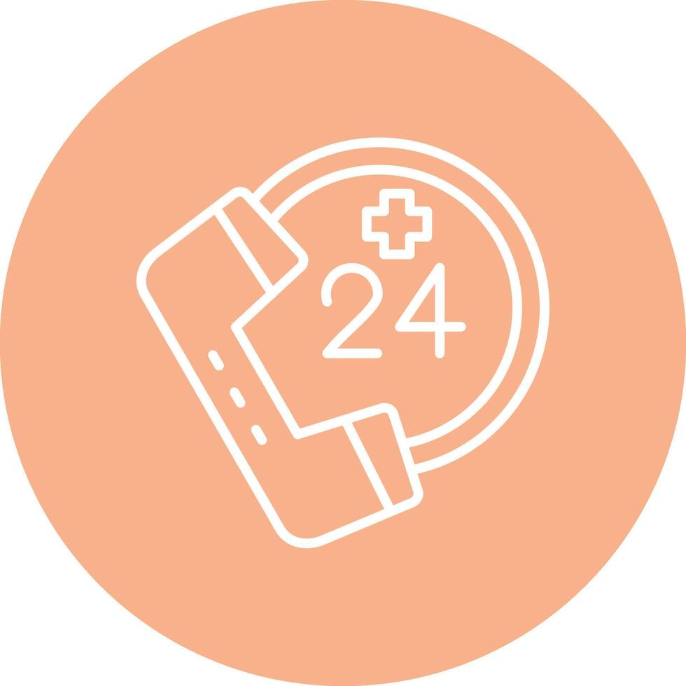 Emergency Call Interactive UI Graphic vector