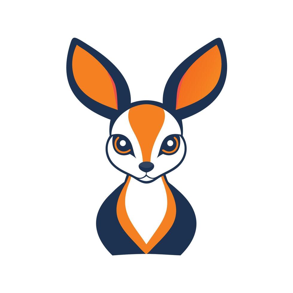 Cute Cartoon Jerboa Illustration for Desert Wildlife Themes, Children's Books, or Unique Designs vector