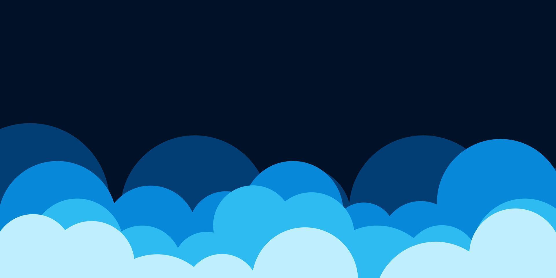 blue sky background vector