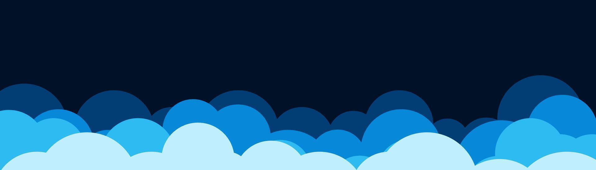 blue sky abstract background vector