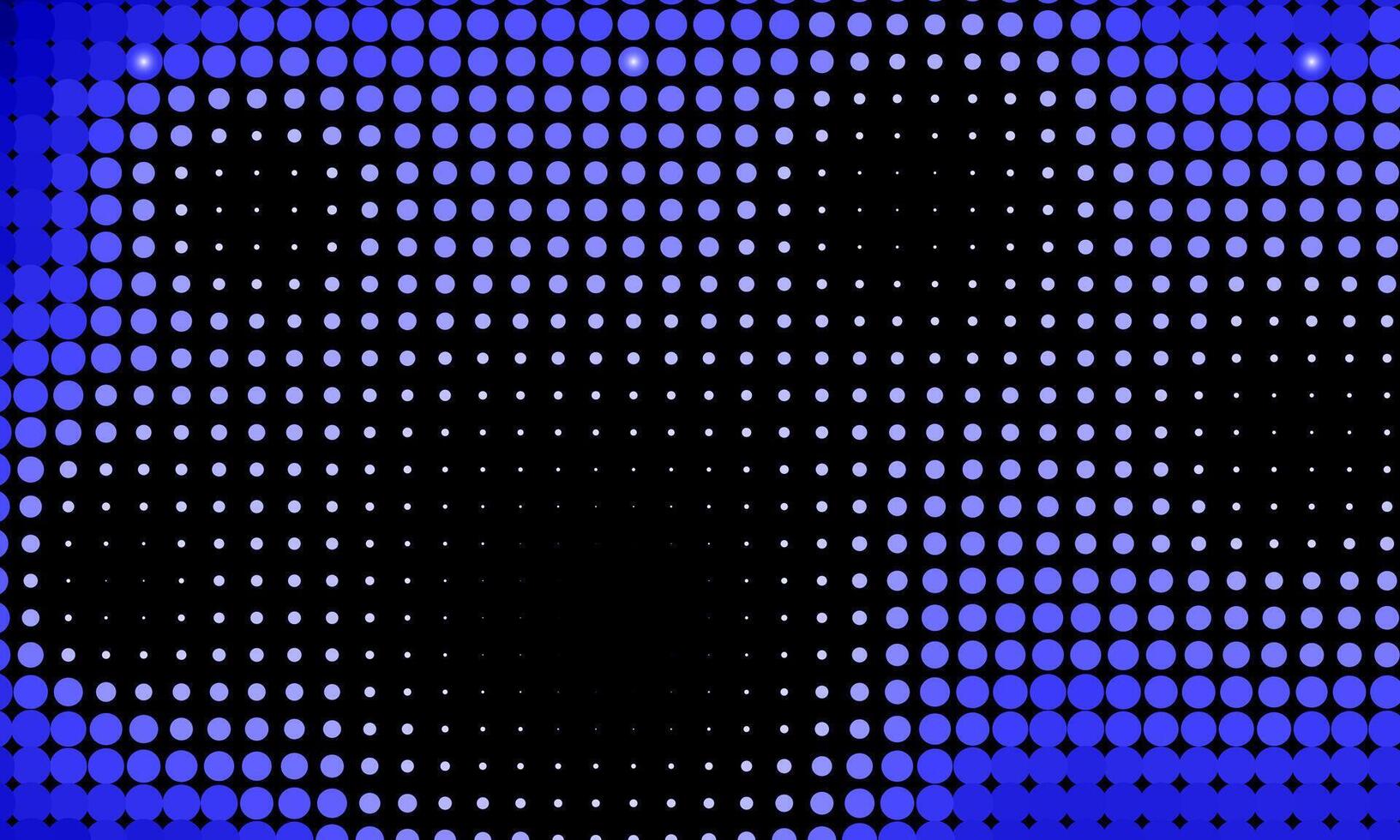Dots halftone black blue color pattern texture background. futuristic wave. vector