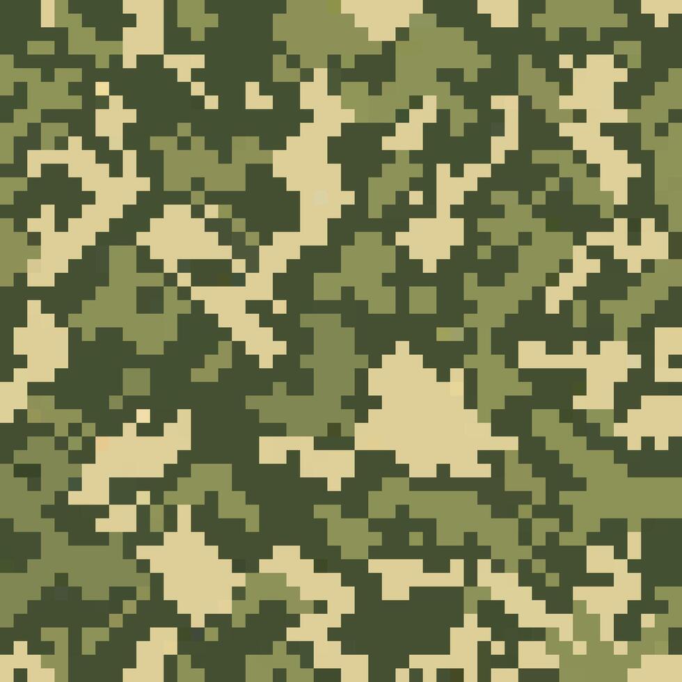 Army camouflage seamless pattern vector