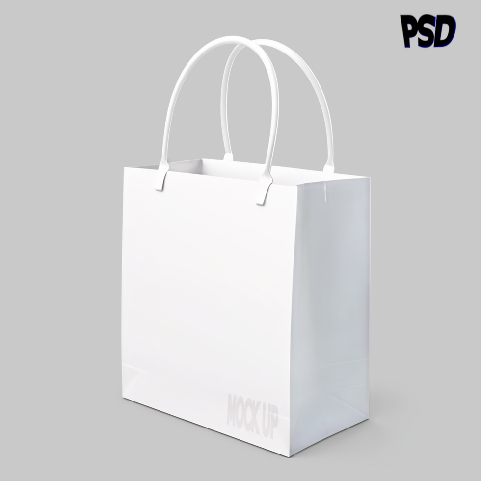 Showcase eco-friendly designs with a clean, white canvas for versatile branding applications and environmental awareness. psd