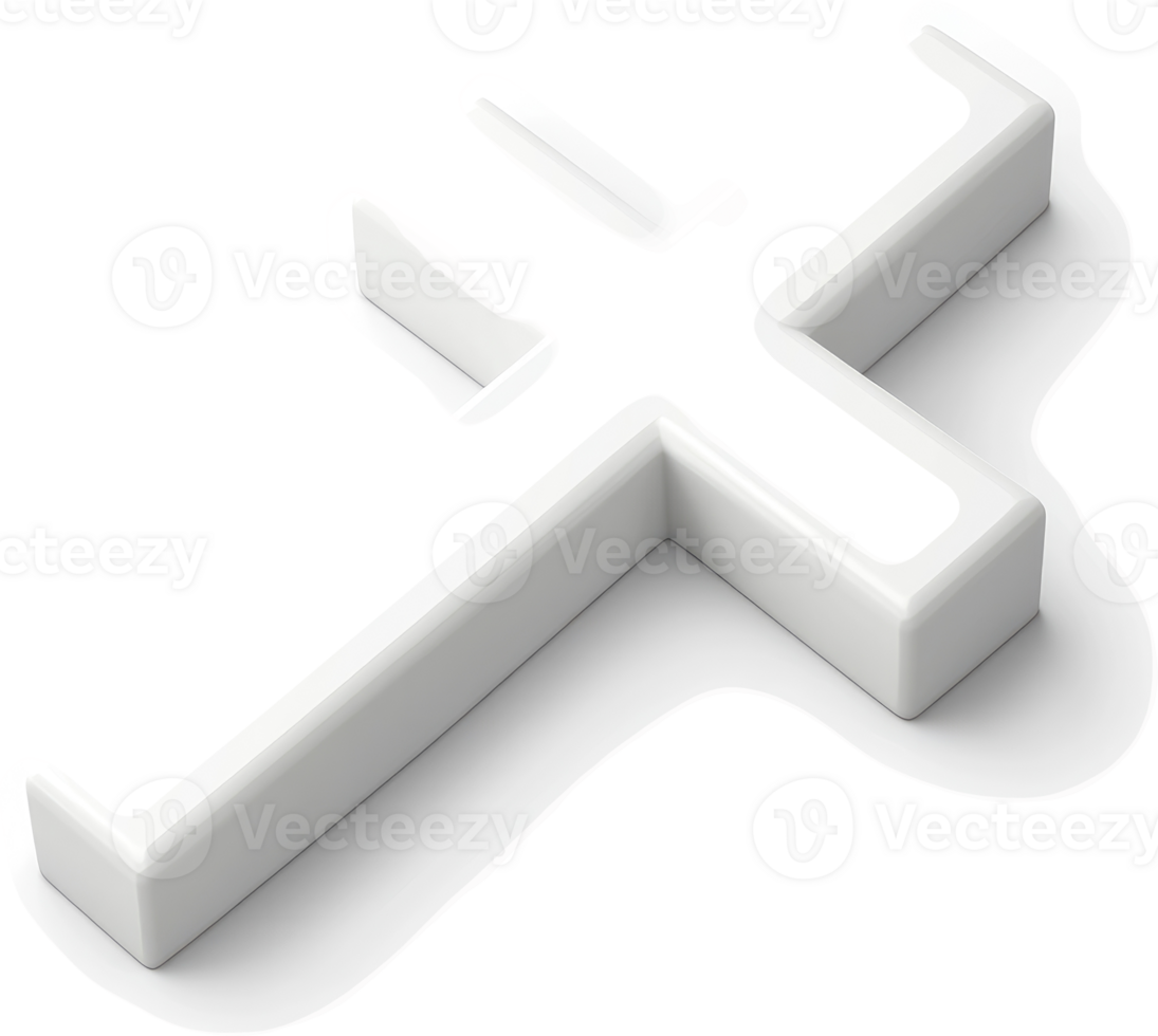 Three-dimensional stylized illustration of a jet aircraft. png