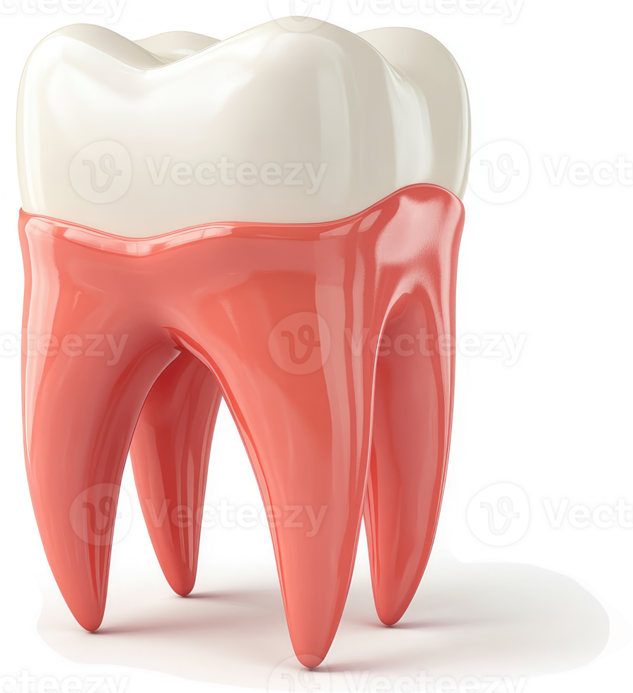 Healthy tooth with dental restoration illustrated. png