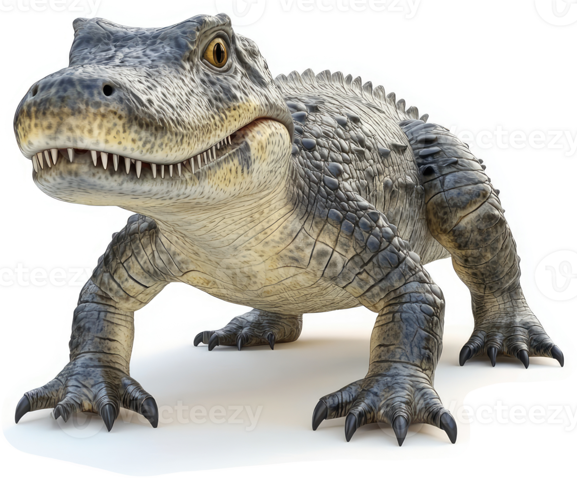 A playful, scaled reptile stares directly at the viewer. png
