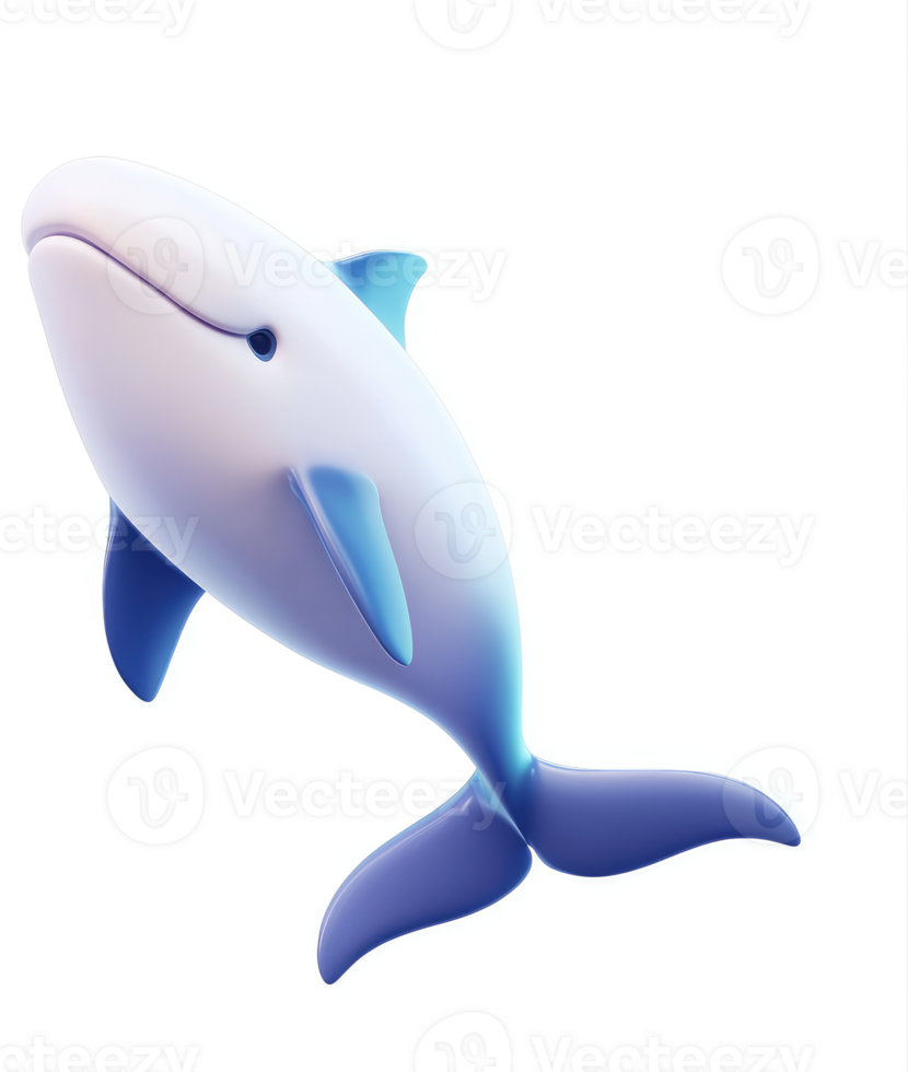 A stylized, cartoon-like illustration of a porpoise. png