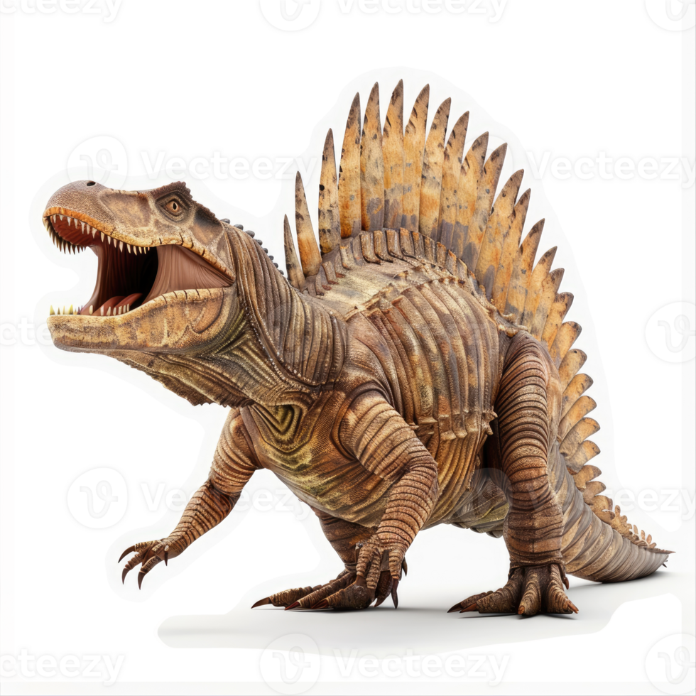 A magnificent spinosaurus, showcasing its formidable features. png