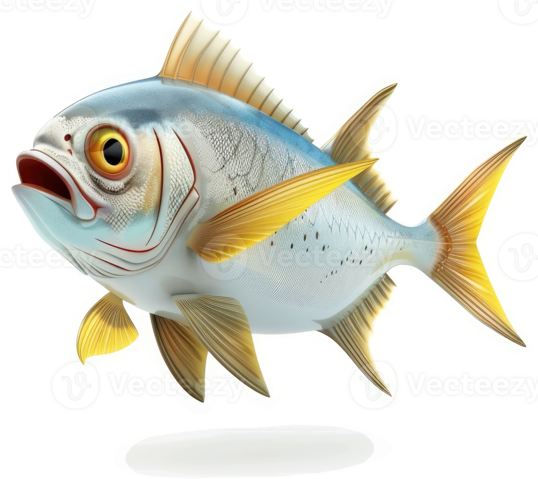 Vibrant illustration of a saltwater fish. png