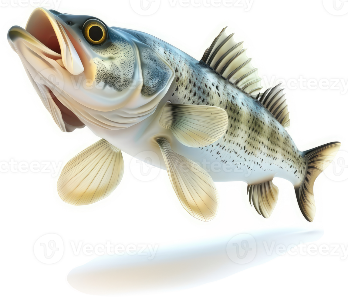 A leaping fish, showcasing its vibrant scales. png