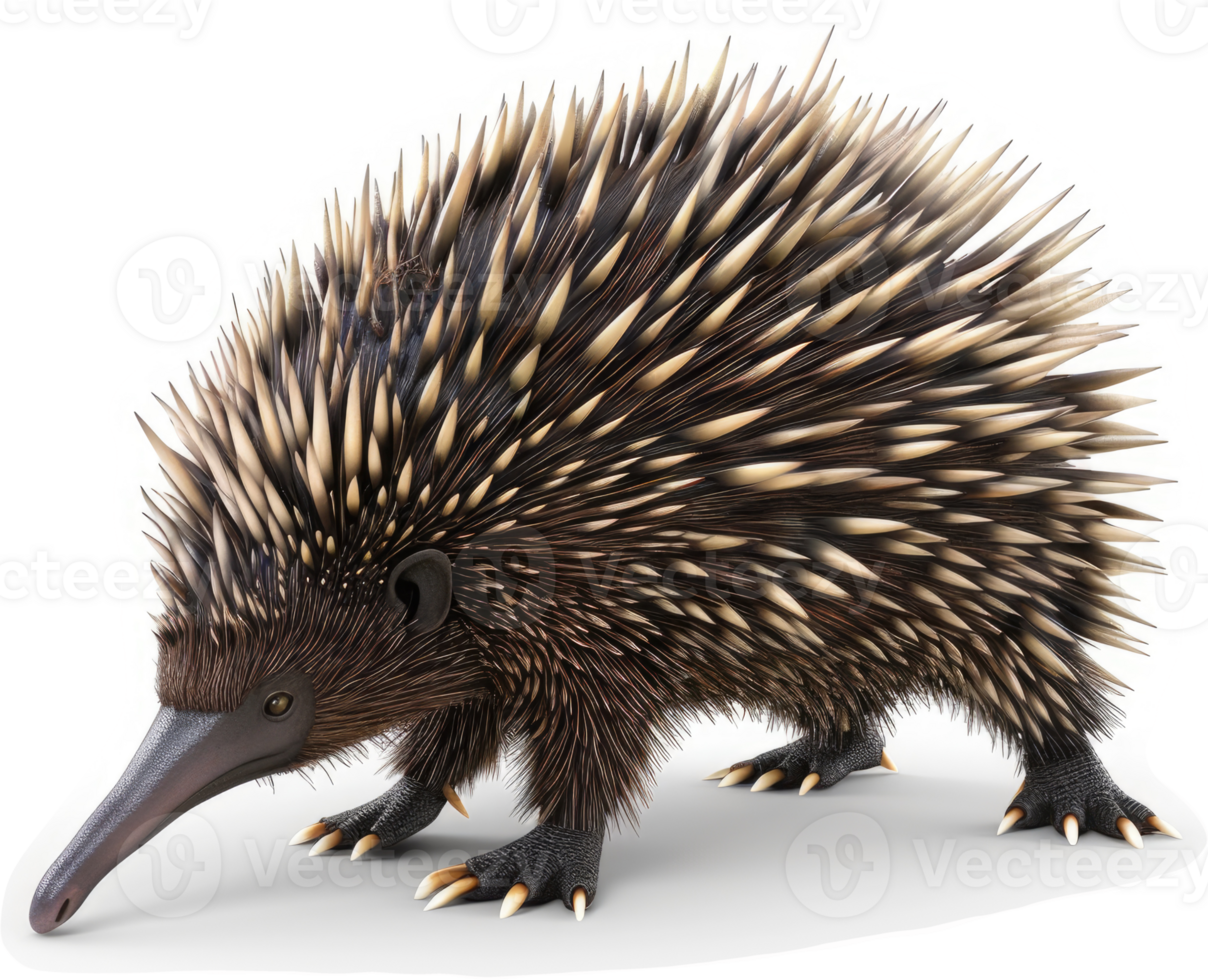 Close-up of a spiny anteater. png