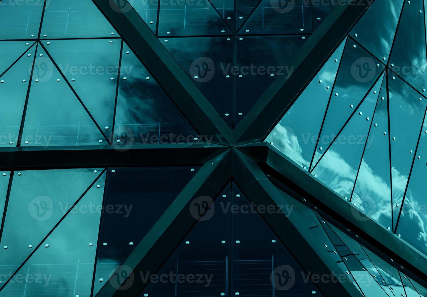 business architecture with windows photo