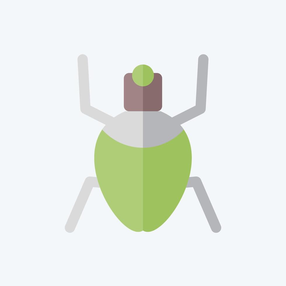 Icon Aphids. related to Insects symbol. flat style. design editable vector