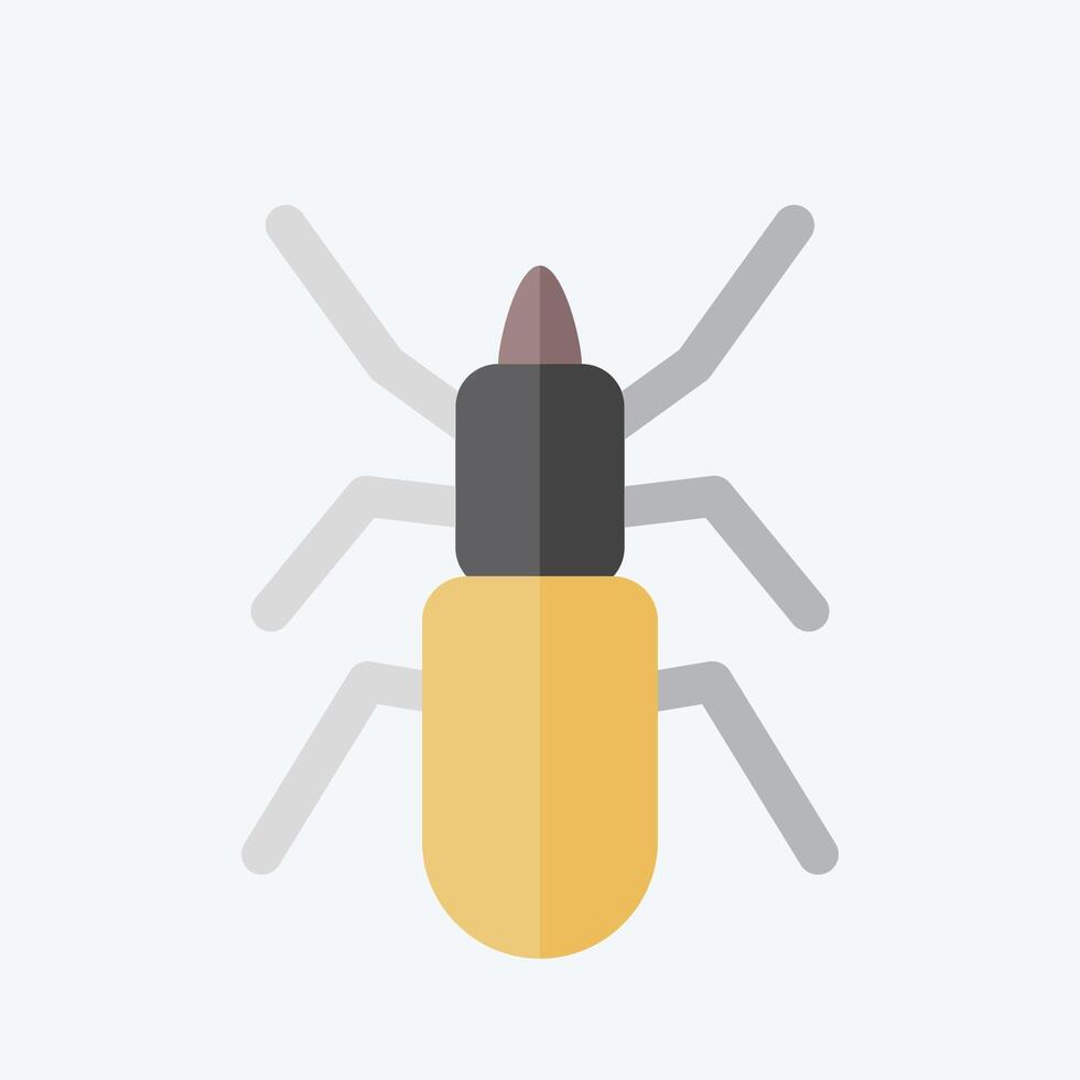Icon Malware. related to Insects symbol. flat style. design editable vector