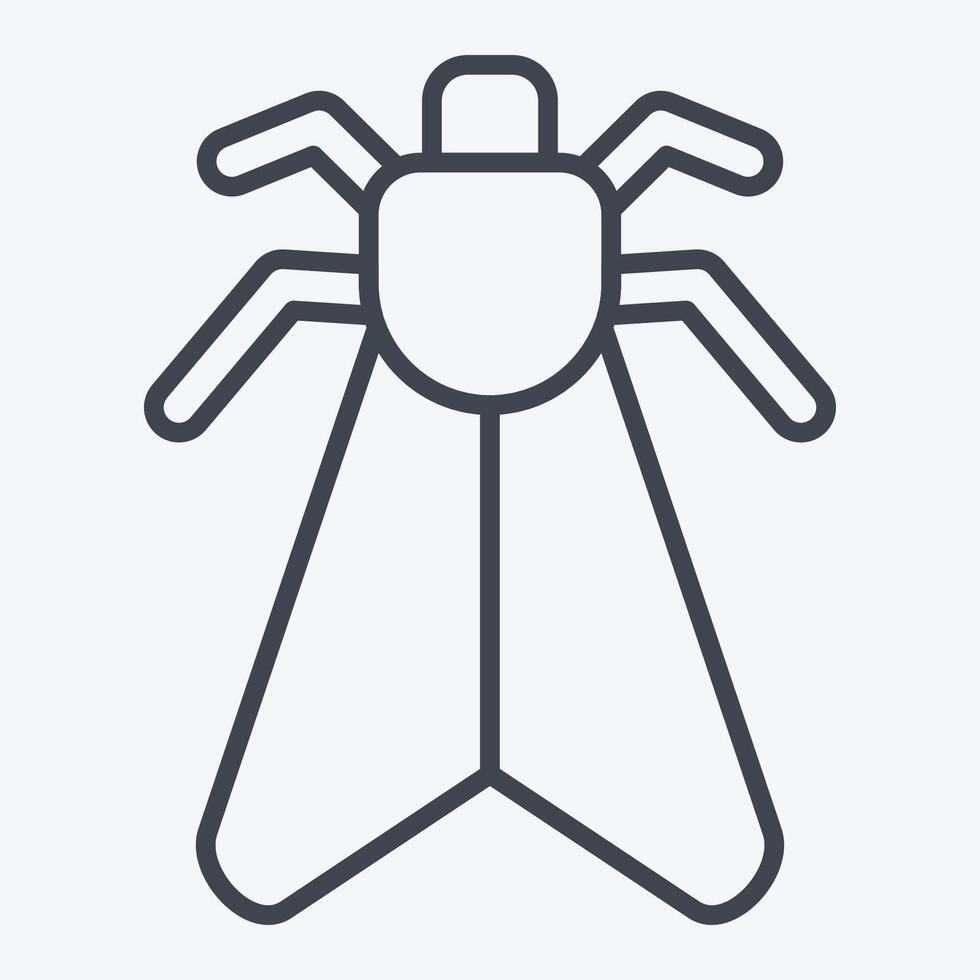 Icon Insect. related to Insects symbol. line style. design editable vector