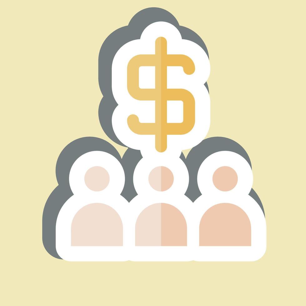 Sticker Review. related to Audit symbol. design editable vector