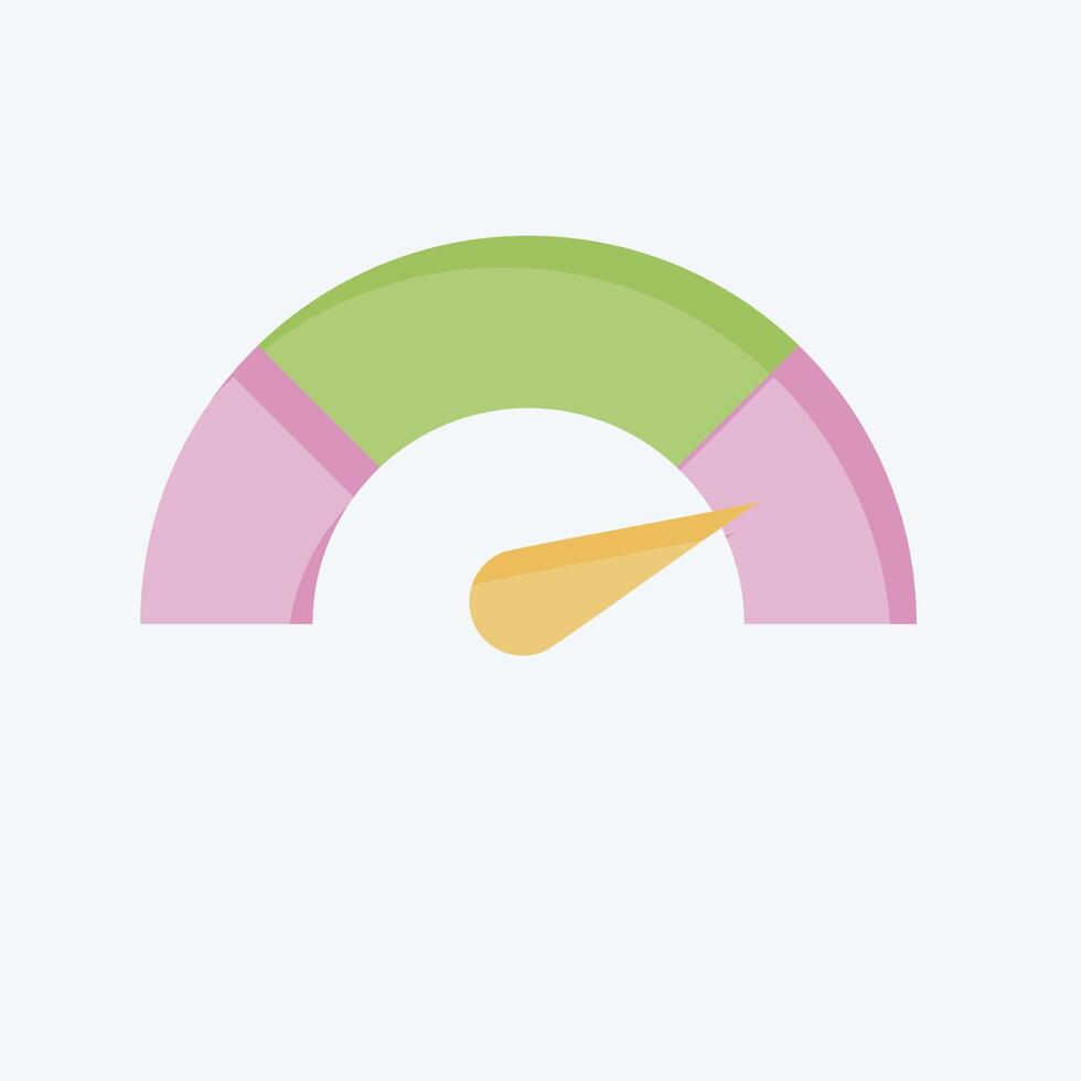 Icon Performance. related to Audit symbol. flat style. design editable vector