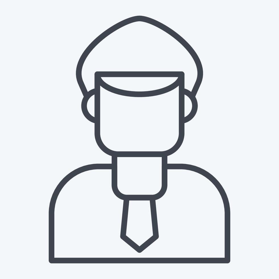 Icon Inspector. related to Audit symbol. line style. design editable vector