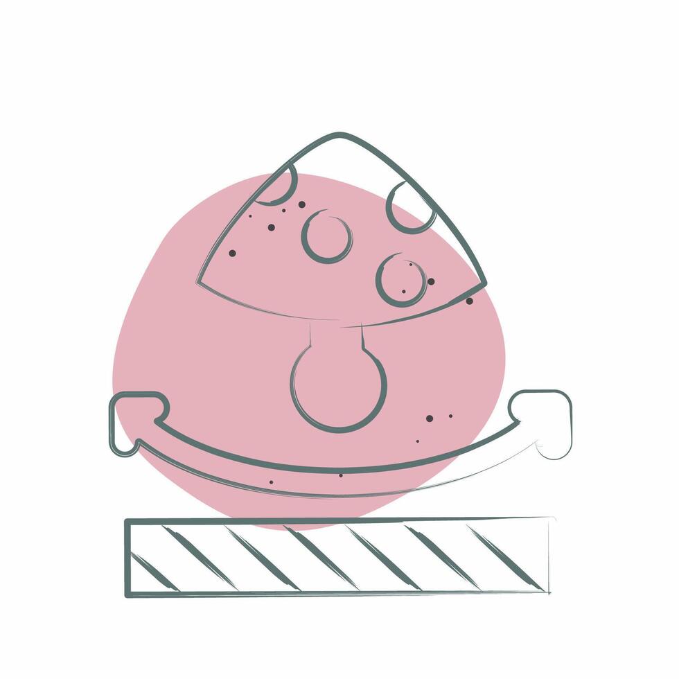 Icon Anti Fungal. related to Fabric symbol. Color Spot Style. design editable vector