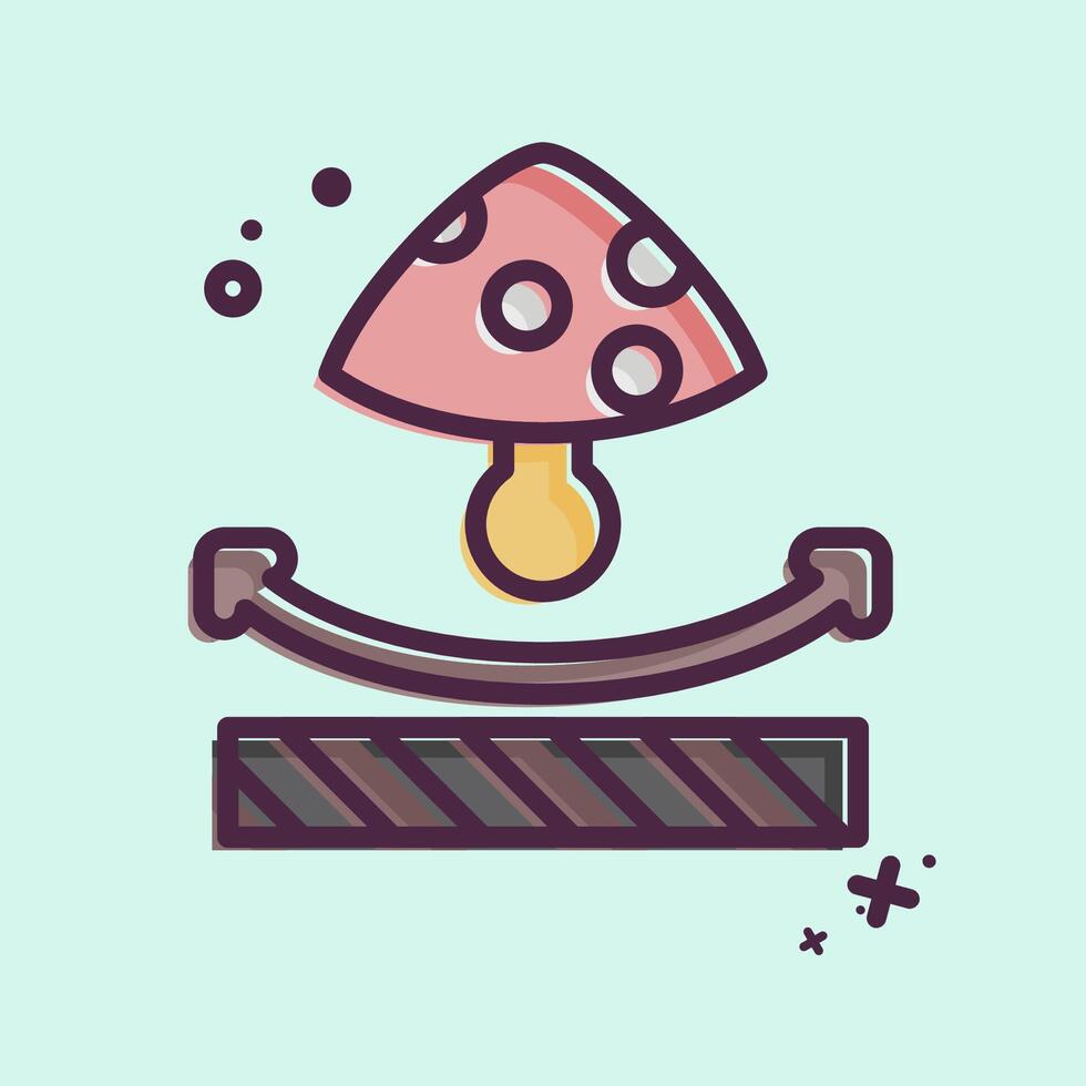 Icon Anti Fungal. related to Fabric symbol. MBE style. design editable vector