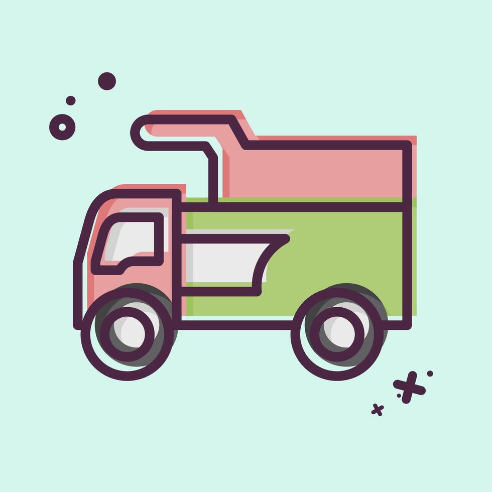 Icon Train. related to Civil Engineering symbol. MBE style. design editable vector