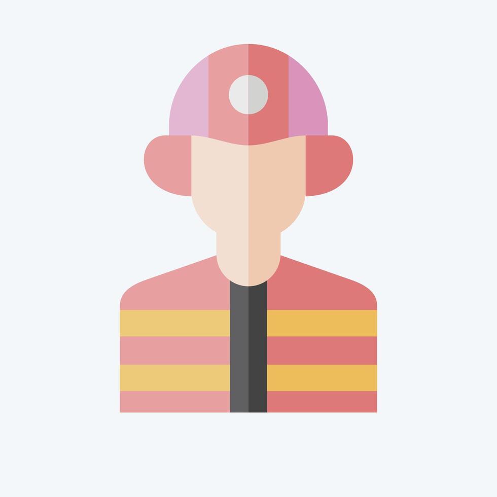 Icon Builder. related to Civil Engineering symbol. flat style. design editable vector