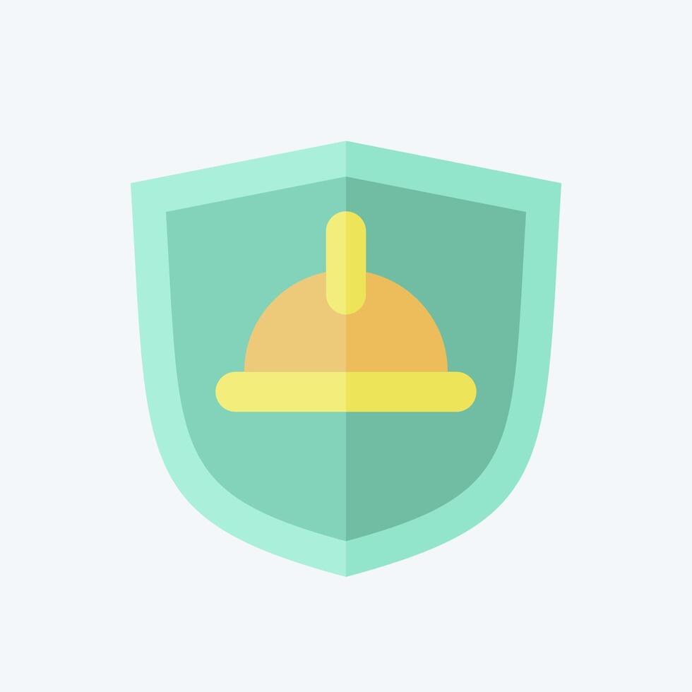 Icon Receipt. related to Civil Engineering symbol. flat style. design editable vector