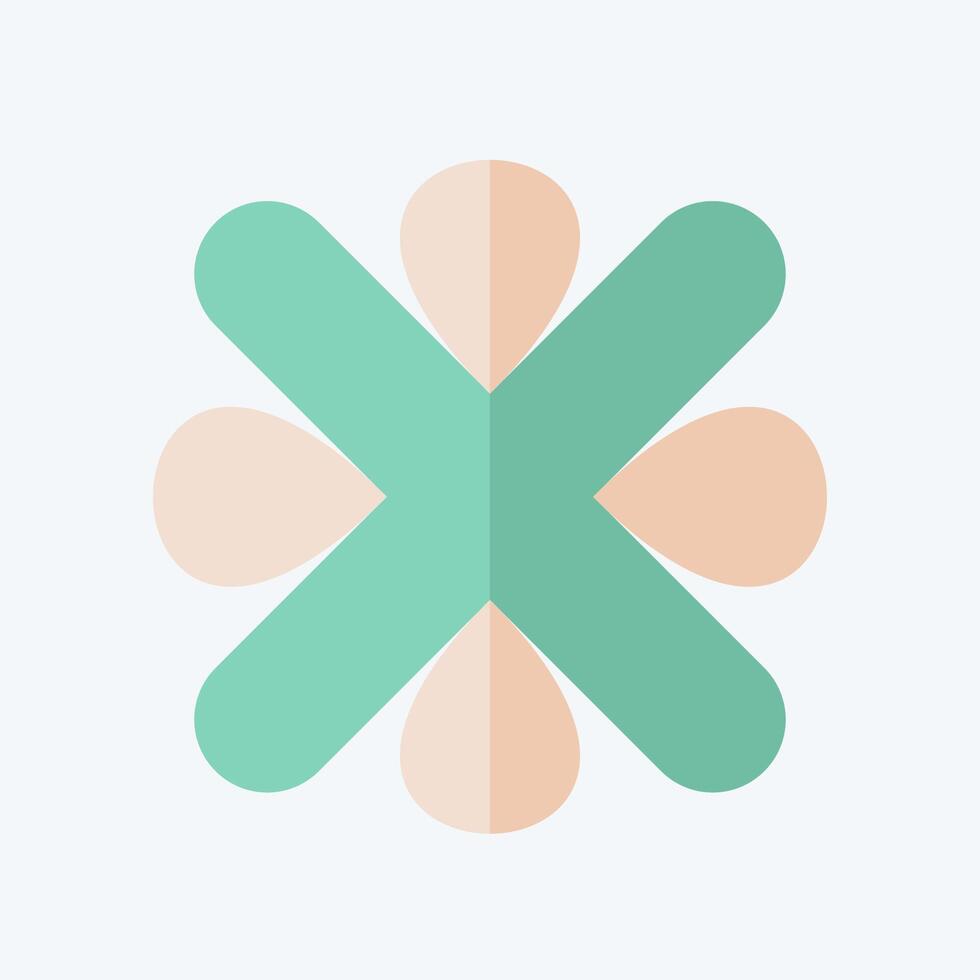 Icon Error. related to Exclamation symbol. flat style. design editable vector