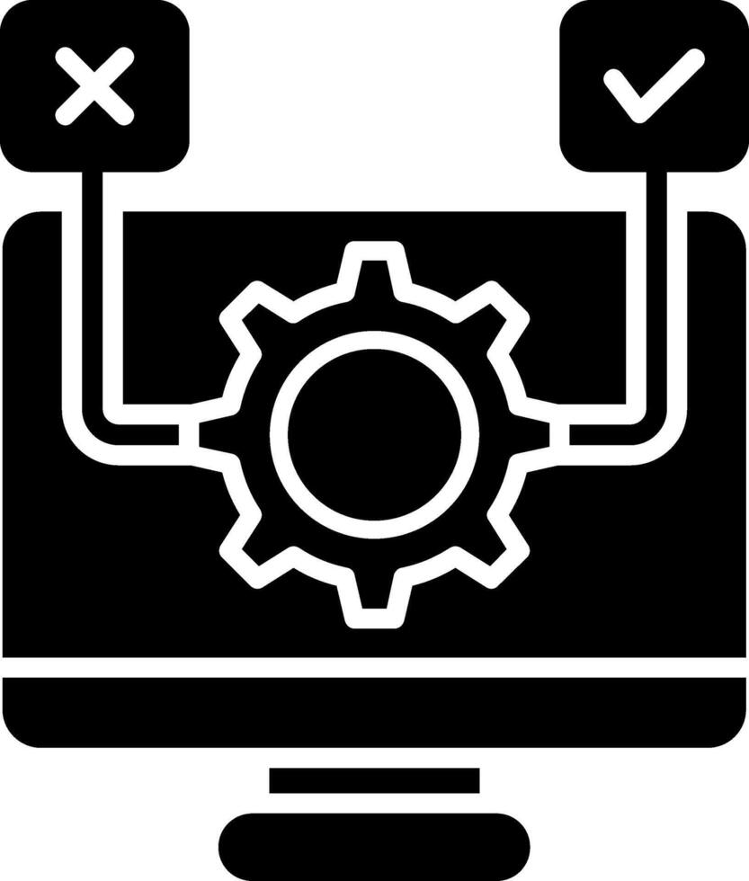 Software Testing Sharp Edge Symbol vector