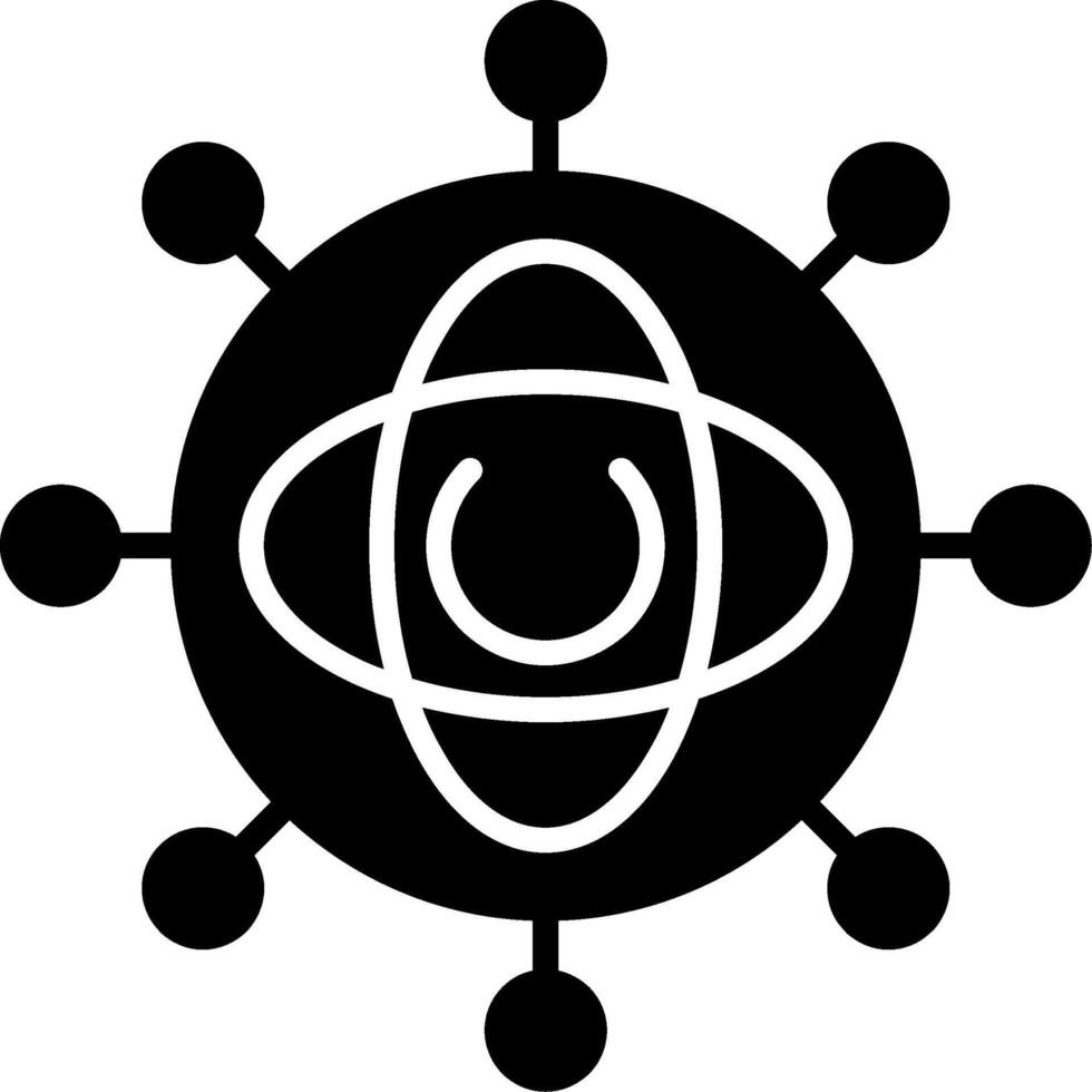 Gyroscope Minimalist Graphic vector
